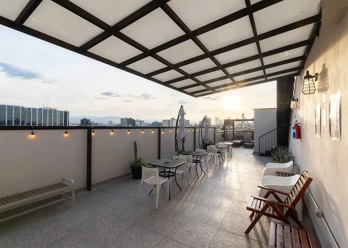 307 Spacious Ac Historic Cdmx Rooftop Casa vacanze *
